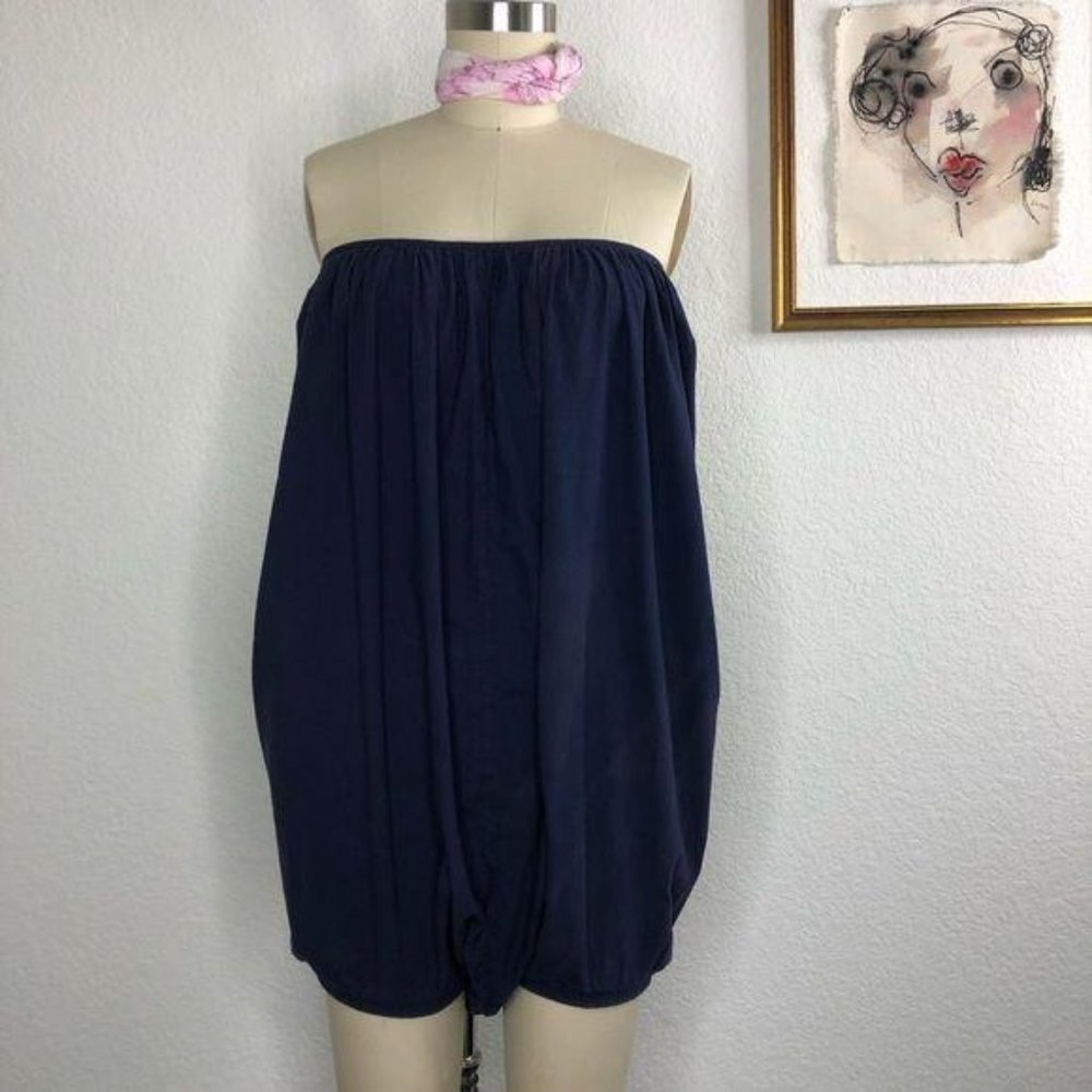 A Detacher Strapless Romper Onesie Bloomers Playsu